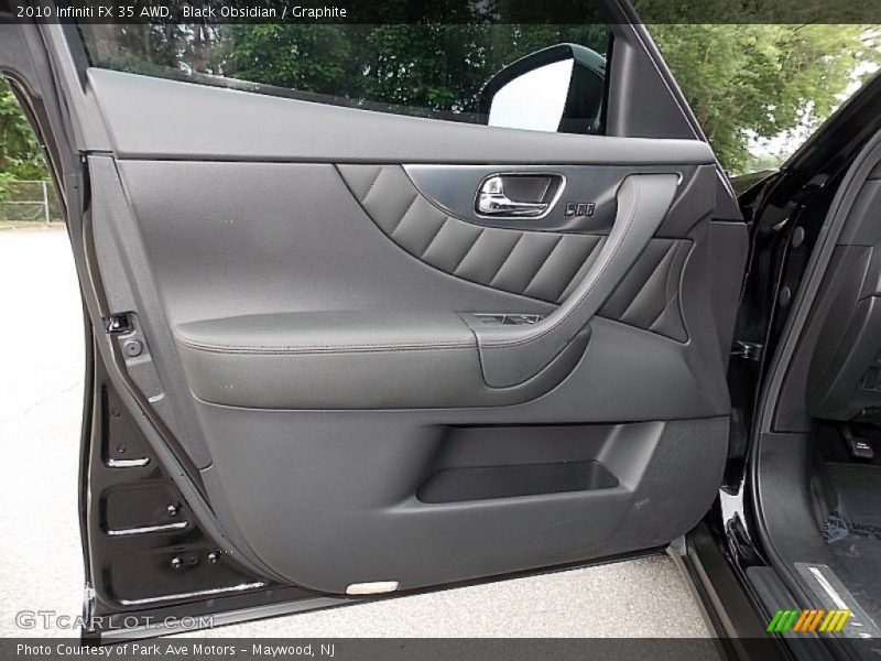 Black Obsidian / Graphite 2010 Infiniti FX 35 AWD