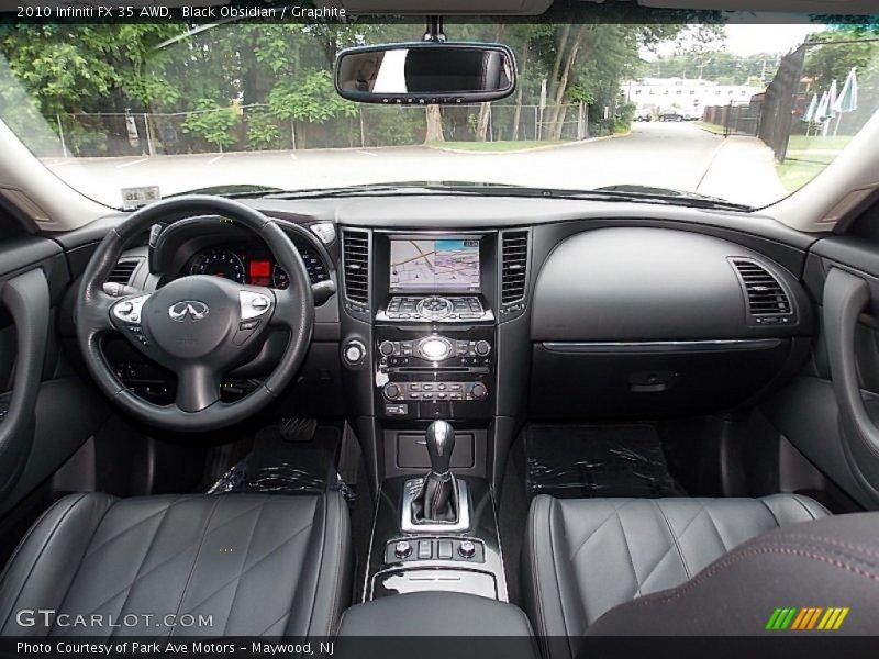 Black Obsidian / Graphite 2010 Infiniti FX 35 AWD