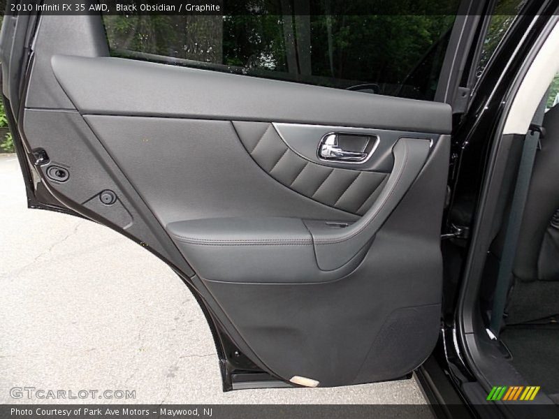 Black Obsidian / Graphite 2010 Infiniti FX 35 AWD