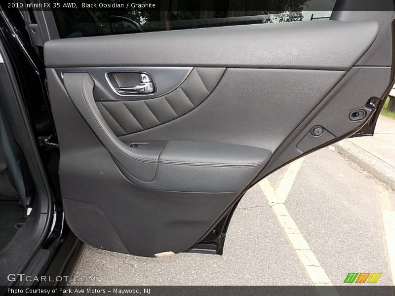 Black Obsidian / Graphite 2010 Infiniti FX 35 AWD