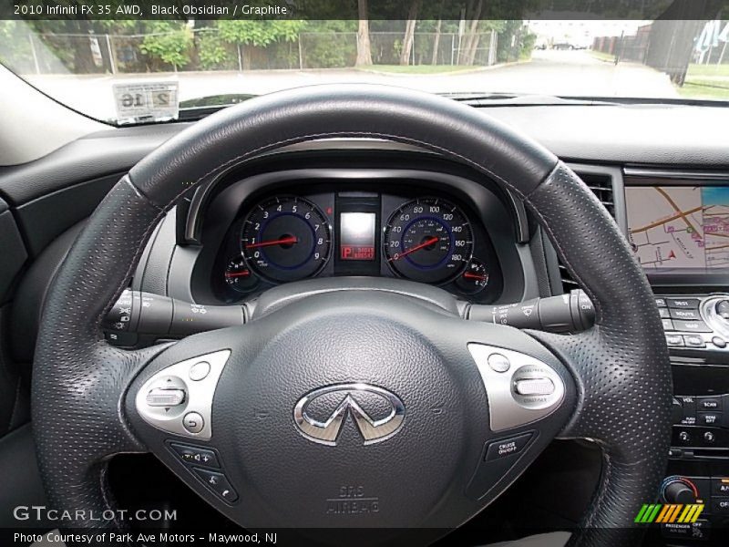 Black Obsidian / Graphite 2010 Infiniti FX 35 AWD