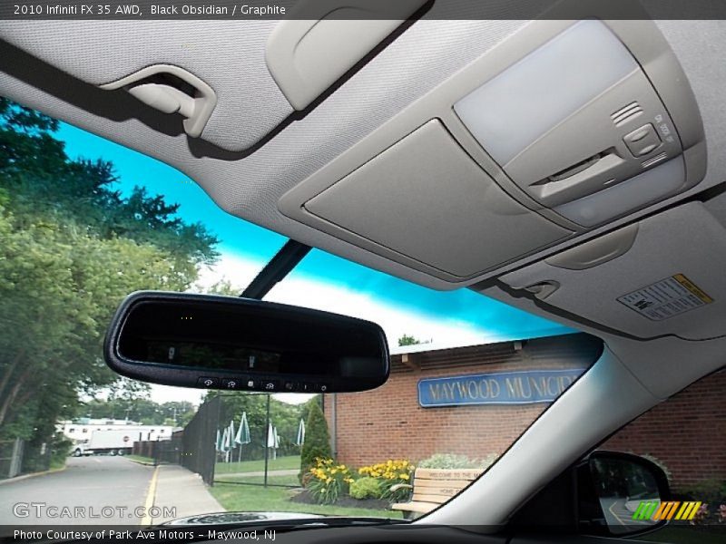 Black Obsidian / Graphite 2010 Infiniti FX 35 AWD