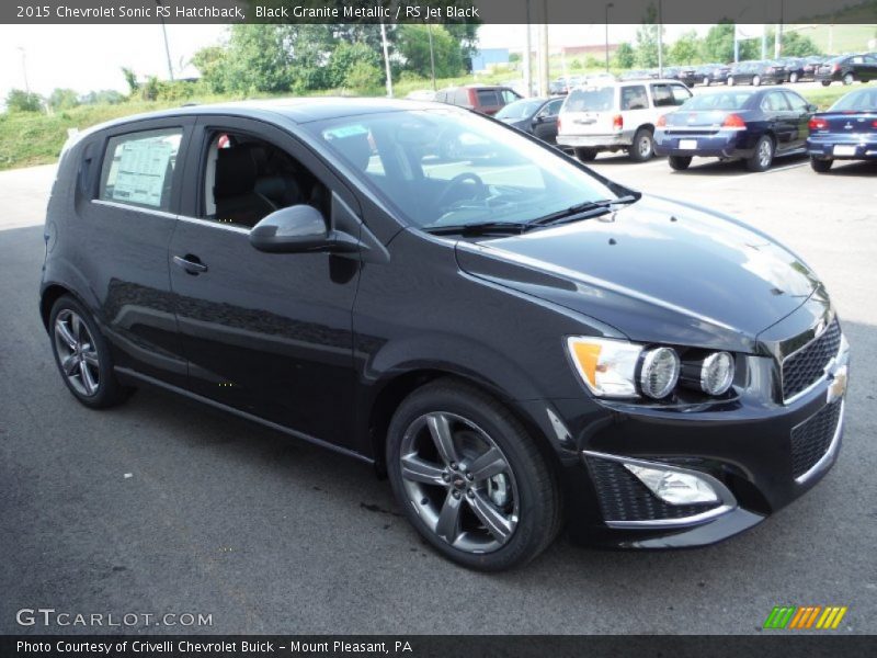 Front 3/4 View of 2015 Sonic RS Hatchback