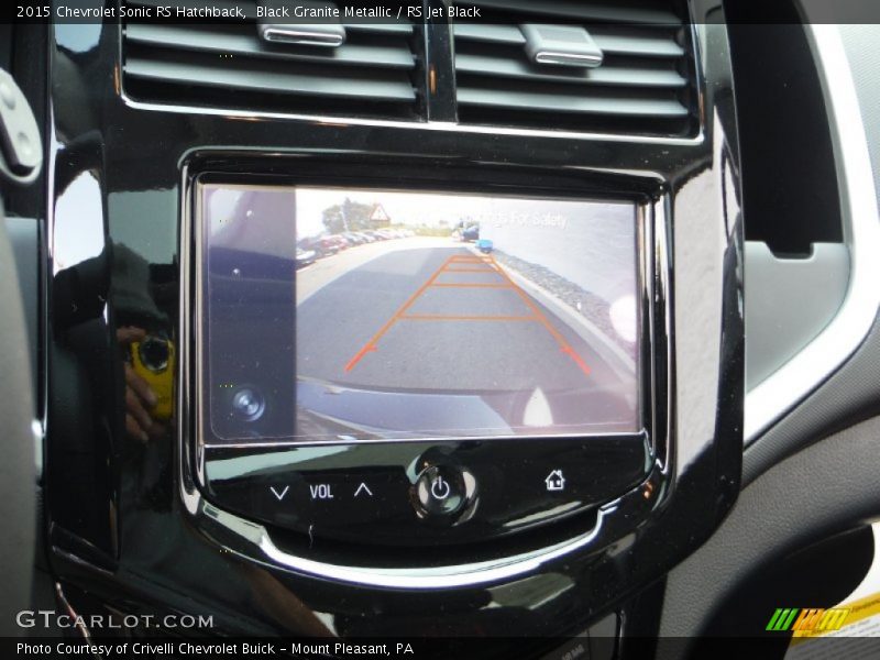 Black Granite Metallic / RS Jet Black 2015 Chevrolet Sonic RS Hatchback
