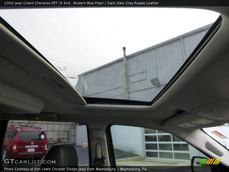Sunroof of 2009 Grand Cherokee SRT-8 4x4