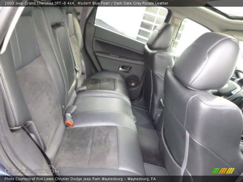 Rear Seat of 2009 Grand Cherokee SRT-8 4x4