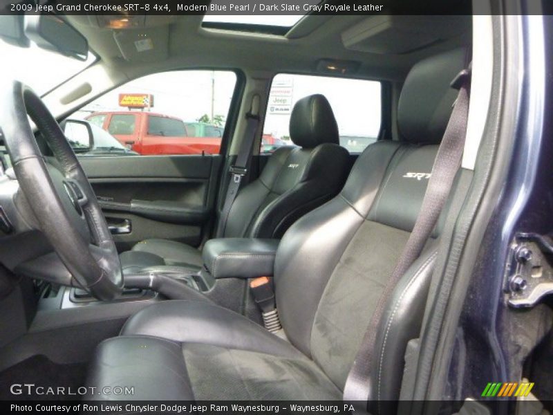 Front Seat of 2009 Grand Cherokee SRT-8 4x4