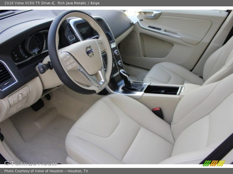  2016 XC60 T5 Drive-E Beige Interior