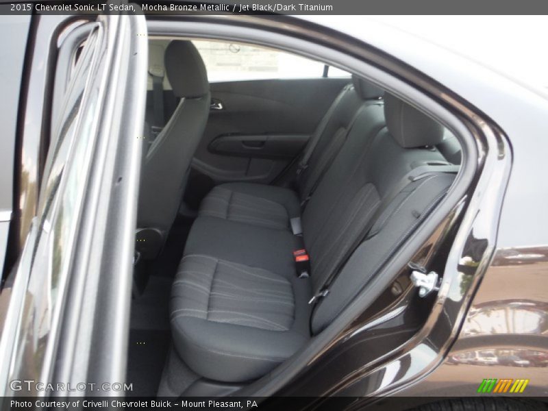 Mocha Bronze Metallic / Jet Black/Dark Titanium 2015 Chevrolet Sonic LT Sedan