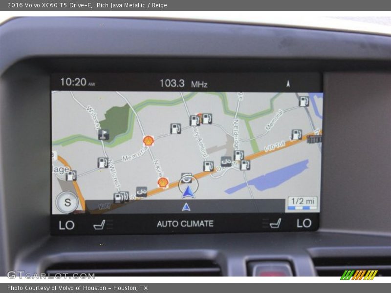 Navigation of 2016 XC60 T5 Drive-E