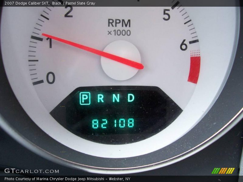 Black / Pastel Slate Gray 2007 Dodge Caliber SXT