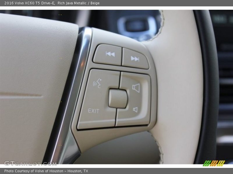 Controls of 2016 XC60 T5 Drive-E