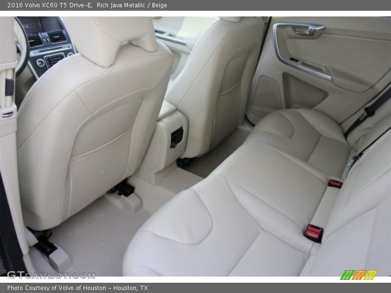 Rear Seat of 2016 XC60 T5 Drive-E