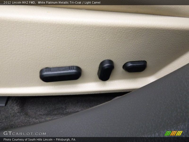 White Platinum Metallic Tri-Coat / Light Camel 2012 Lincoln MKZ FWD