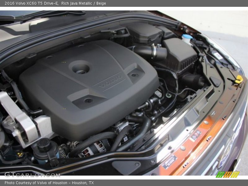  2016 XC60 T5 Drive-E Engine - 2.0 Liter DI Turbochargred DOHC 16-Valve VVT Drive-E 4 Cylinder