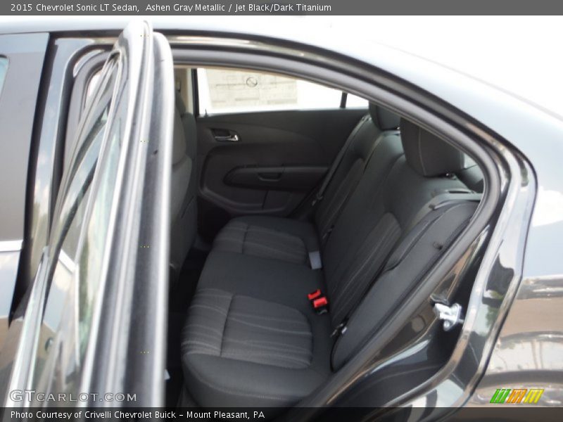 Ashen Gray Metallic / Jet Black/Dark Titanium 2015 Chevrolet Sonic LT Sedan