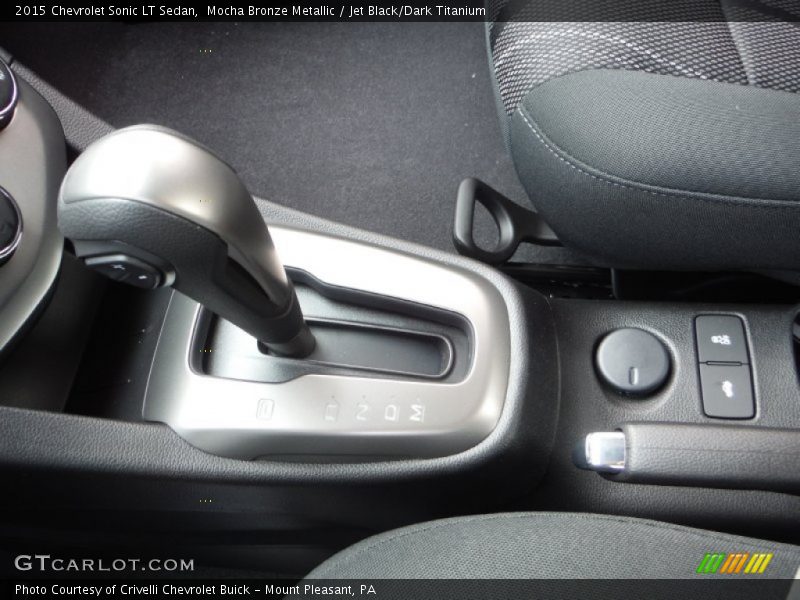 Mocha Bronze Metallic / Jet Black/Dark Titanium 2015 Chevrolet Sonic LT Sedan