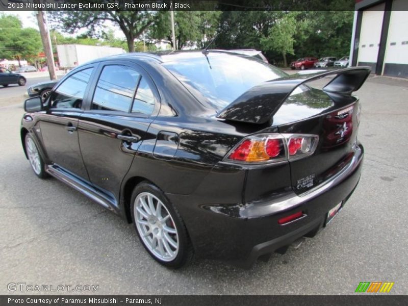 Phantom Black / Black 2013 Mitsubishi Lancer Evolution GSR