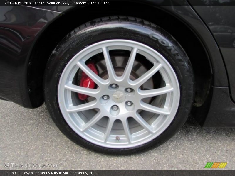 Phantom Black / Black 2013 Mitsubishi Lancer Evolution GSR