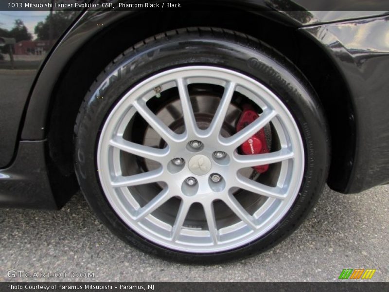 Phantom Black / Black 2013 Mitsubishi Lancer Evolution GSR