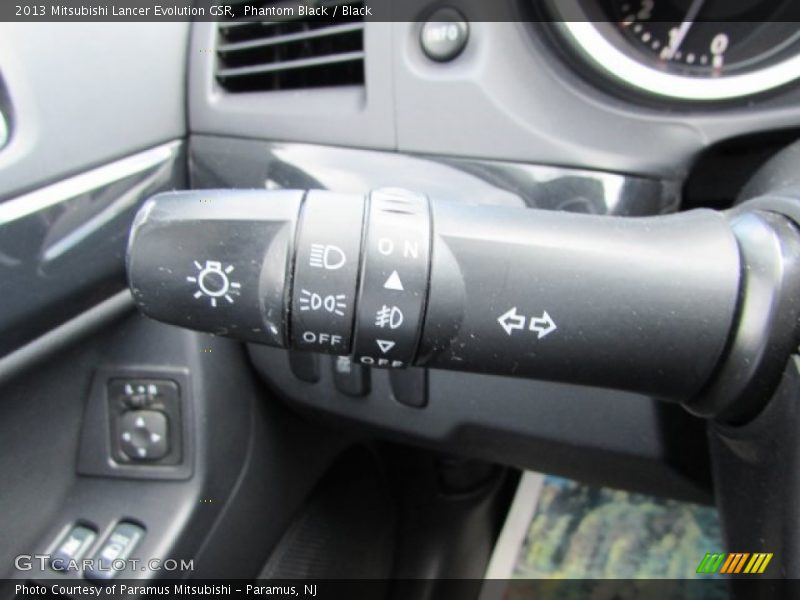 Phantom Black / Black 2013 Mitsubishi Lancer Evolution GSR