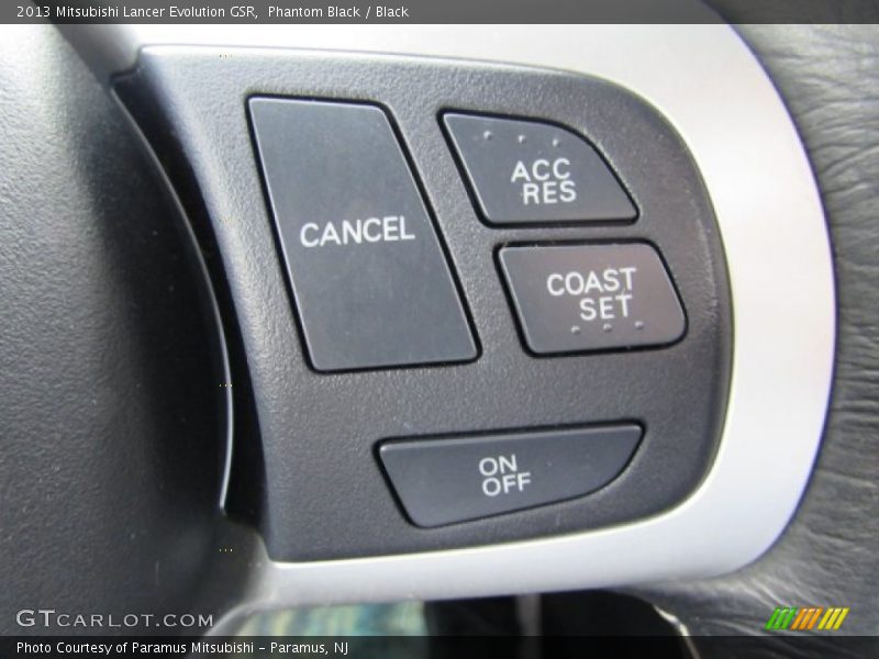 Phantom Black / Black 2013 Mitsubishi Lancer Evolution GSR