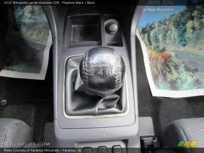Phantom Black / Black 2013 Mitsubishi Lancer Evolution GSR