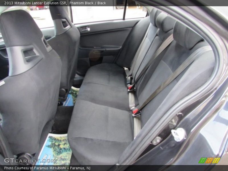 Phantom Black / Black 2013 Mitsubishi Lancer Evolution GSR
