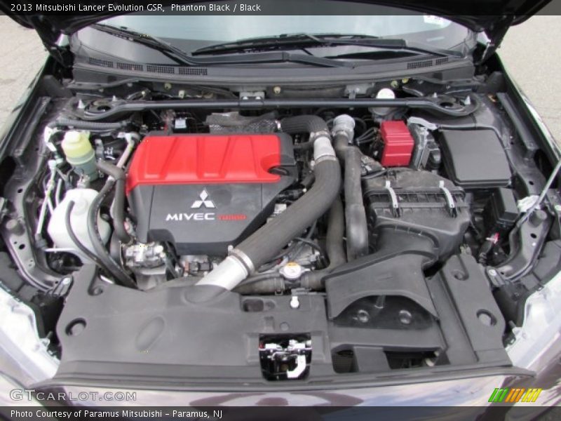 Phantom Black / Black 2013 Mitsubishi Lancer Evolution GSR