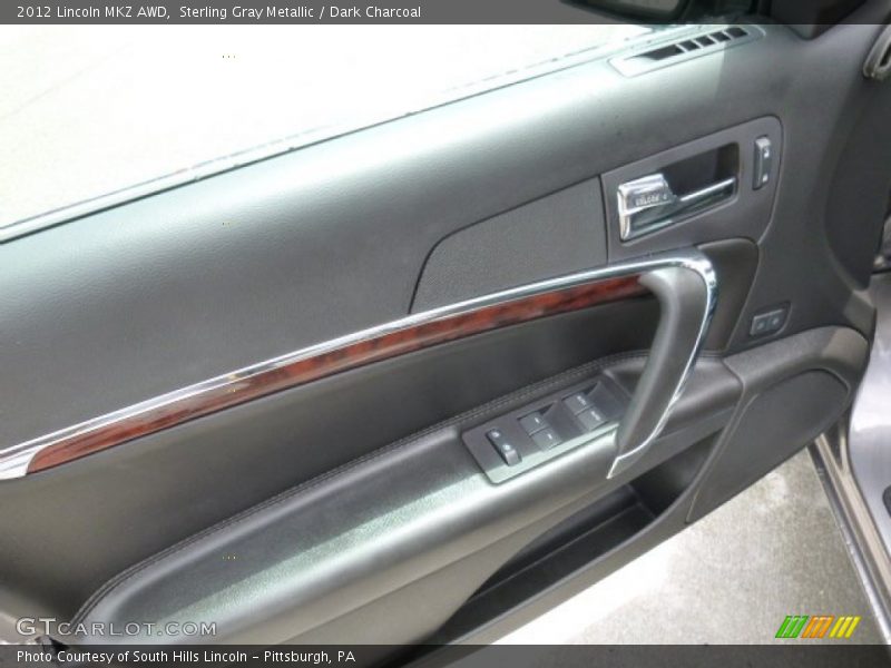 Sterling Gray Metallic / Dark Charcoal 2012 Lincoln MKZ AWD