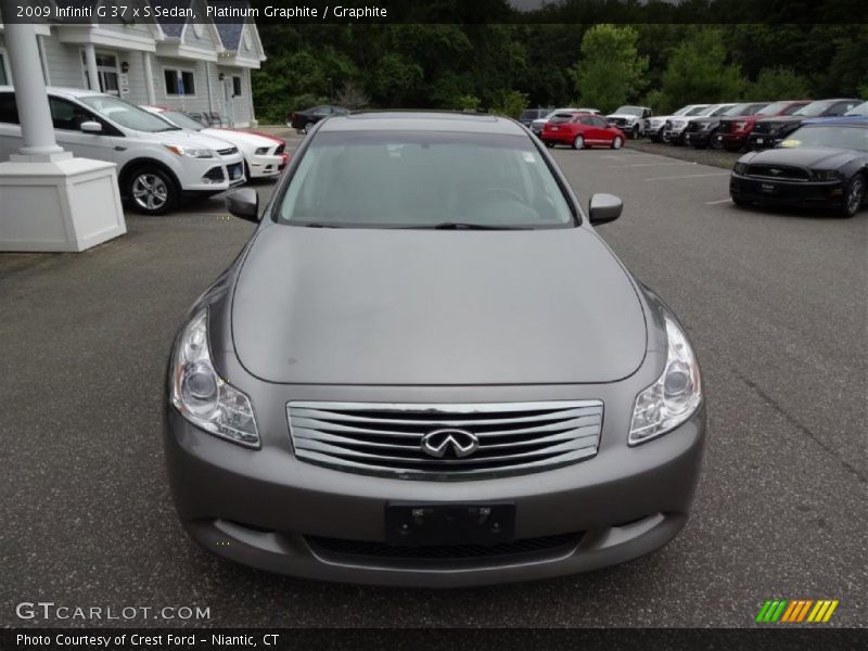 Platinum Graphite / Graphite 2009 Infiniti G 37 x S Sedan
