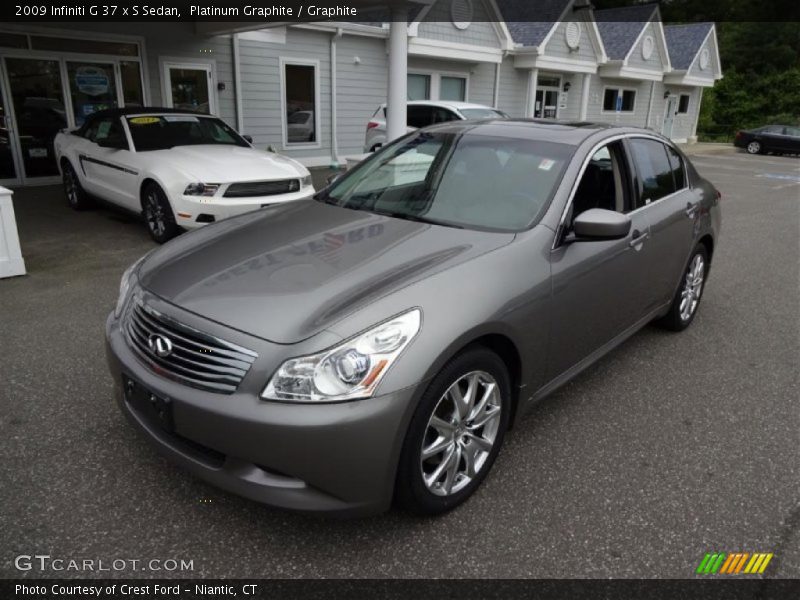 Platinum Graphite / Graphite 2009 Infiniti G 37 x S Sedan