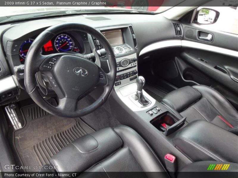Platinum Graphite / Graphite 2009 Infiniti G 37 x S Sedan