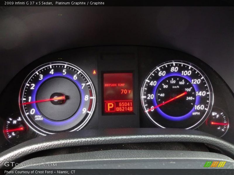 Platinum Graphite / Graphite 2009 Infiniti G 37 x S Sedan