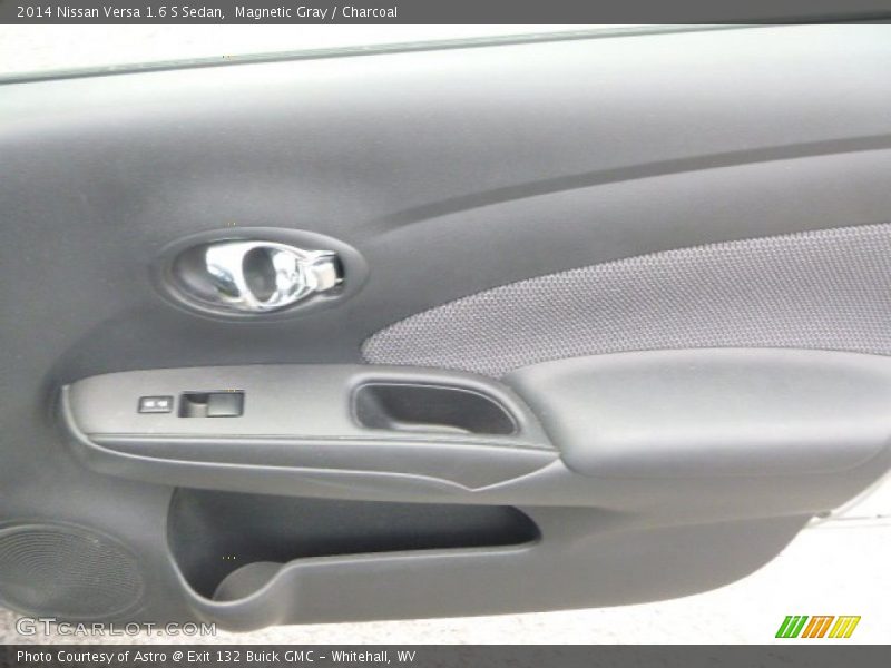 Magnetic Gray / Charcoal 2014 Nissan Versa 1.6 S Sedan