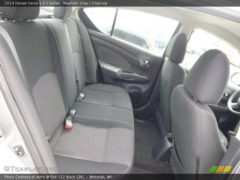 Magnetic Gray / Charcoal 2014 Nissan Versa 1.6 S Sedan