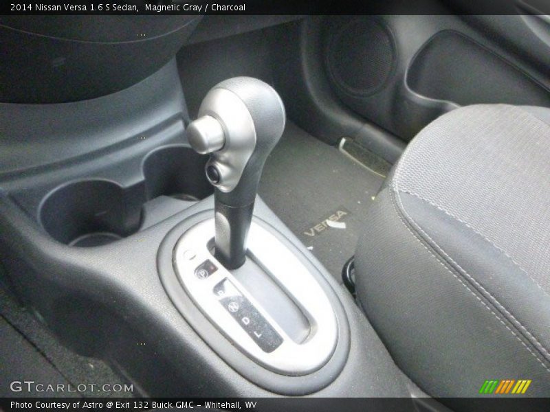 Magnetic Gray / Charcoal 2014 Nissan Versa 1.6 S Sedan