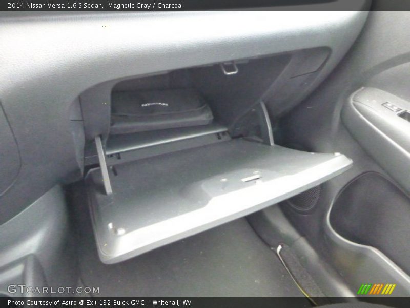 Magnetic Gray / Charcoal 2014 Nissan Versa 1.6 S Sedan