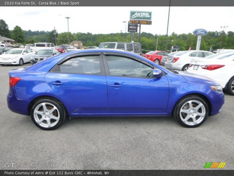 Corsa Blue / Black Sport 2010 Kia Forte SX