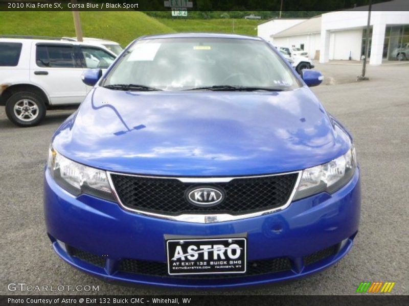 Corsa Blue / Black Sport 2010 Kia Forte SX