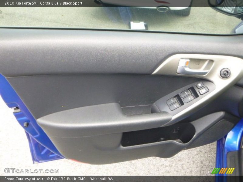 Corsa Blue / Black Sport 2010 Kia Forte SX