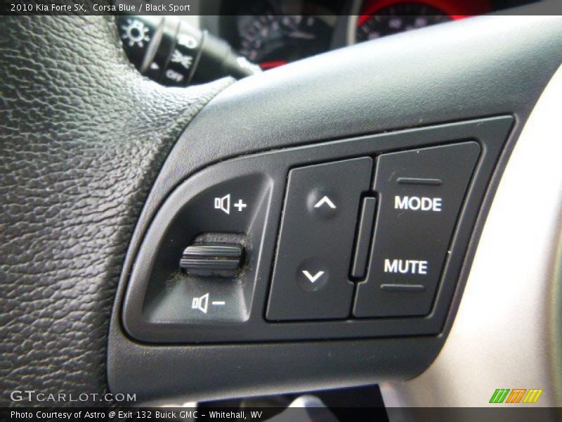 Corsa Blue / Black Sport 2010 Kia Forte SX