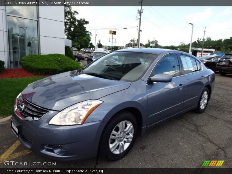 Ocean Gray / Charcoal 2012 Nissan Altima 2.5 S