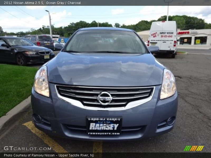 Ocean Gray / Charcoal 2012 Nissan Altima 2.5 S