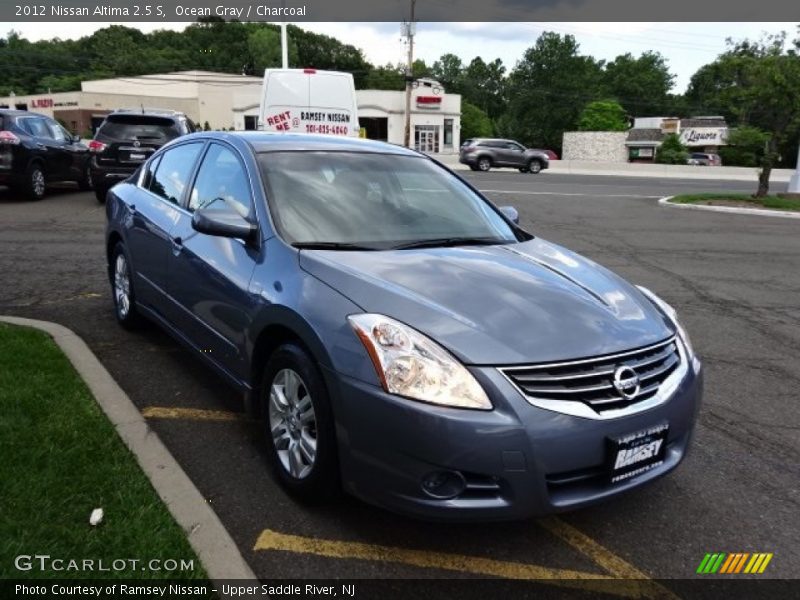 Ocean Gray / Charcoal 2012 Nissan Altima 2.5 S