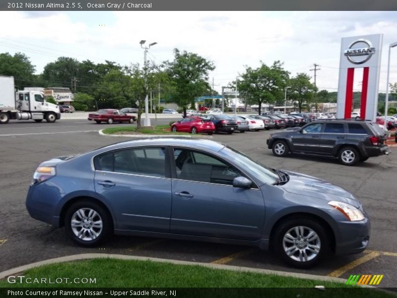 Ocean Gray / Charcoal 2012 Nissan Altima 2.5 S