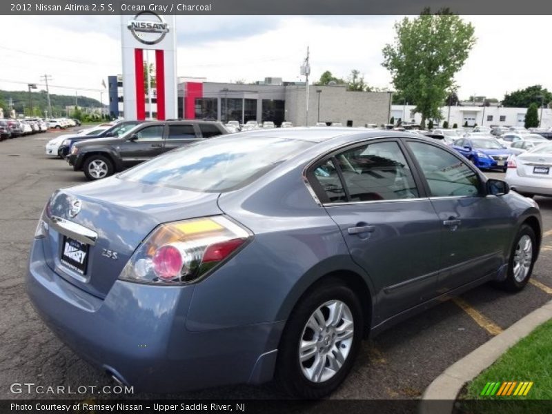 Ocean Gray / Charcoal 2012 Nissan Altima 2.5 S