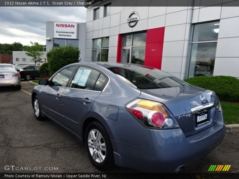 Ocean Gray / Charcoal 2012 Nissan Altima 2.5 S