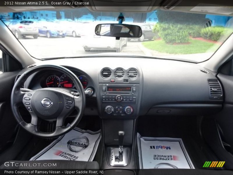 Ocean Gray / Charcoal 2012 Nissan Altima 2.5 S