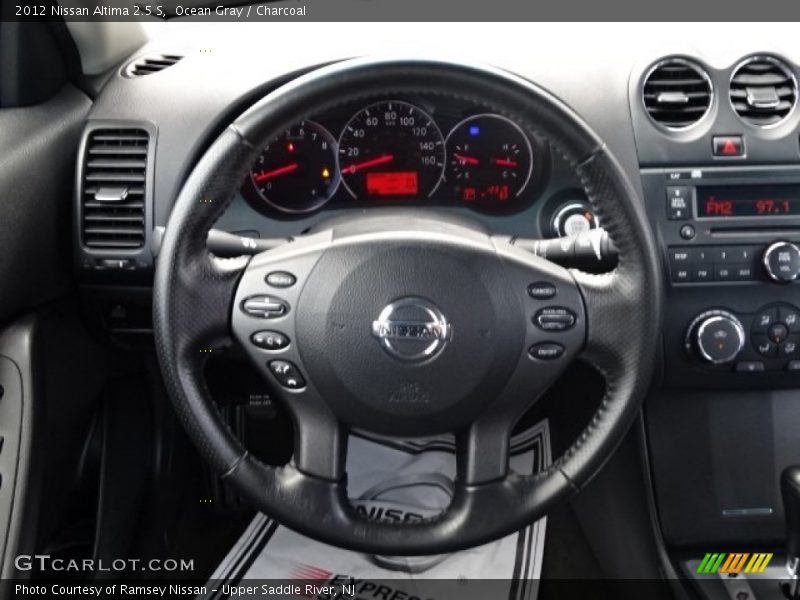 Ocean Gray / Charcoal 2012 Nissan Altima 2.5 S